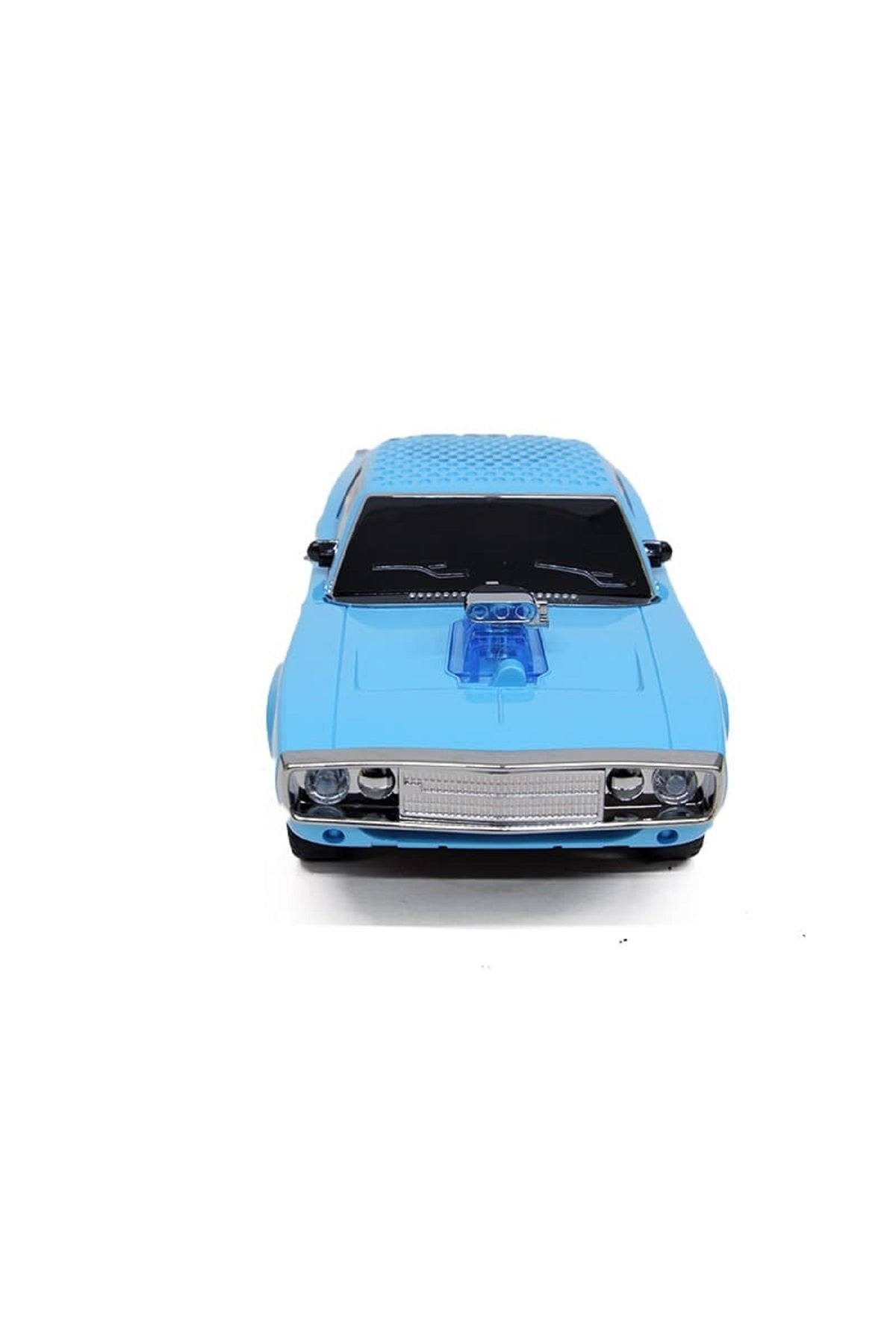 WS-1968 Dodge Challenger Araba Şekilli Kablosuz Bluetooth Hoparlör TF USB FM TWS LED Ekran LED Işık