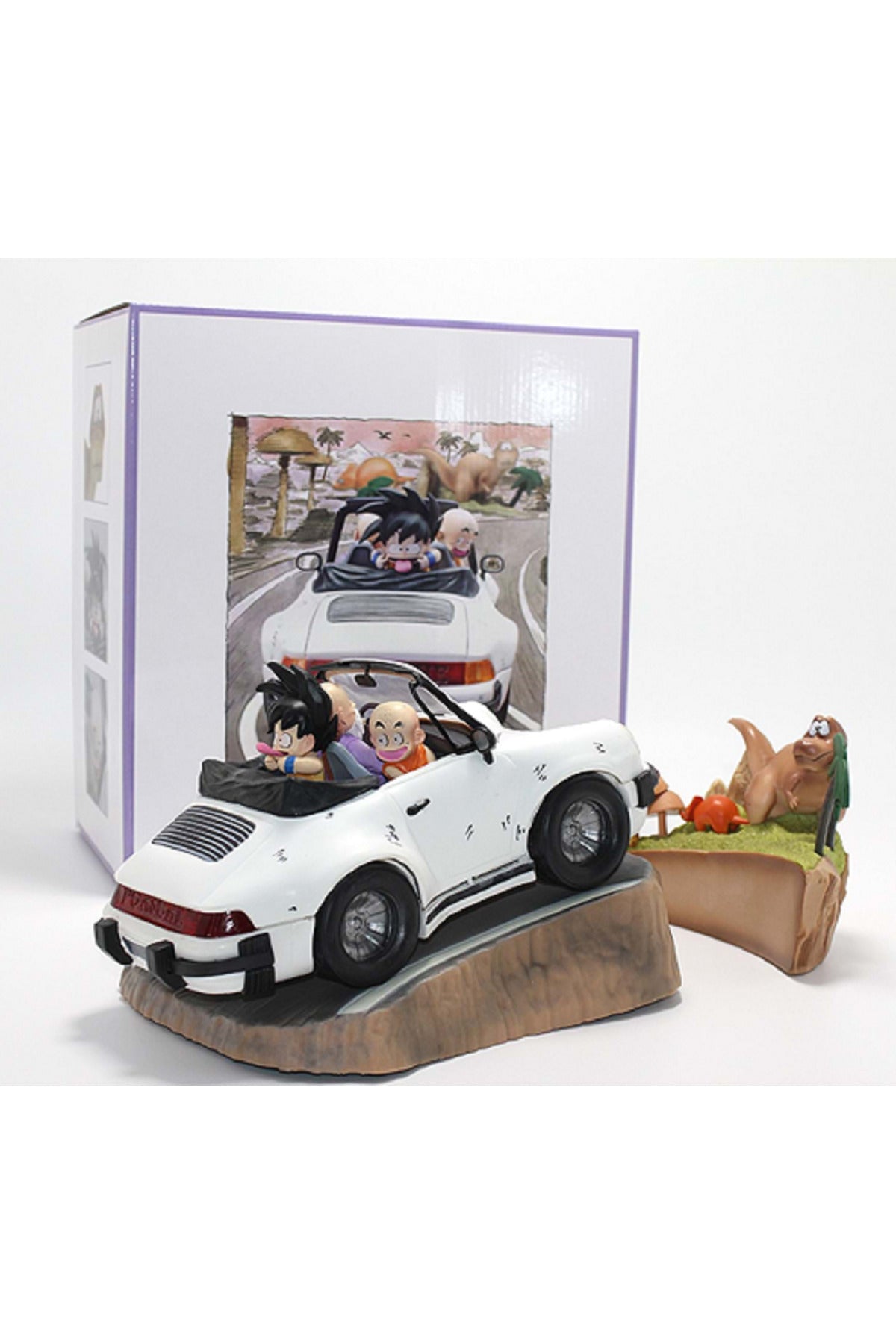 Anime Diorama Dekoratif Biblo Dragon Topu Son Kuririn Usta Roshi