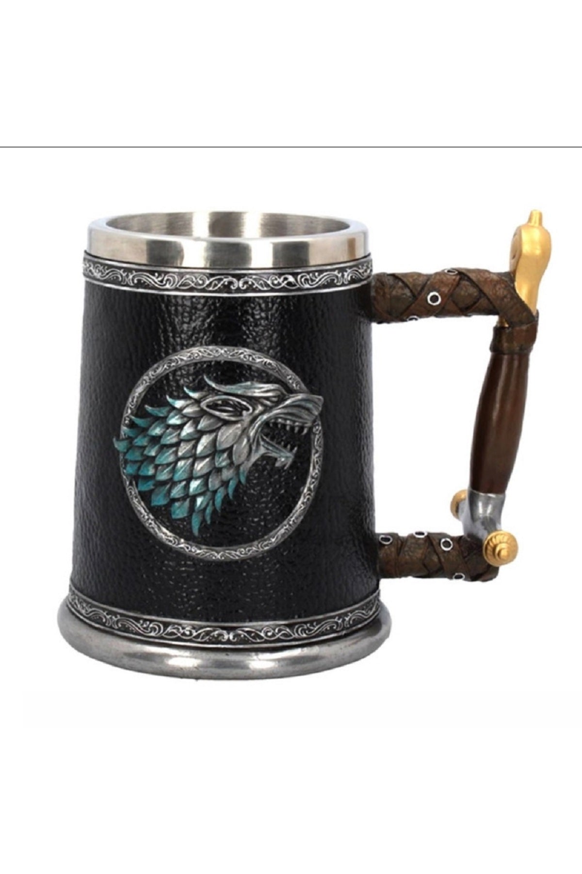 400ml Paslanmaz Çelik Game Of Thrones Kabartmalı Kupa Bardak