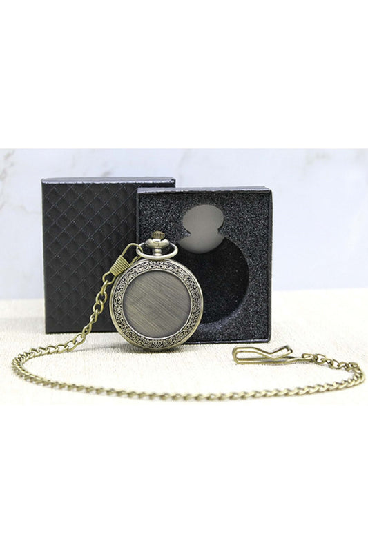 Steampunk Vintage Antik Köstekli Cep Saati