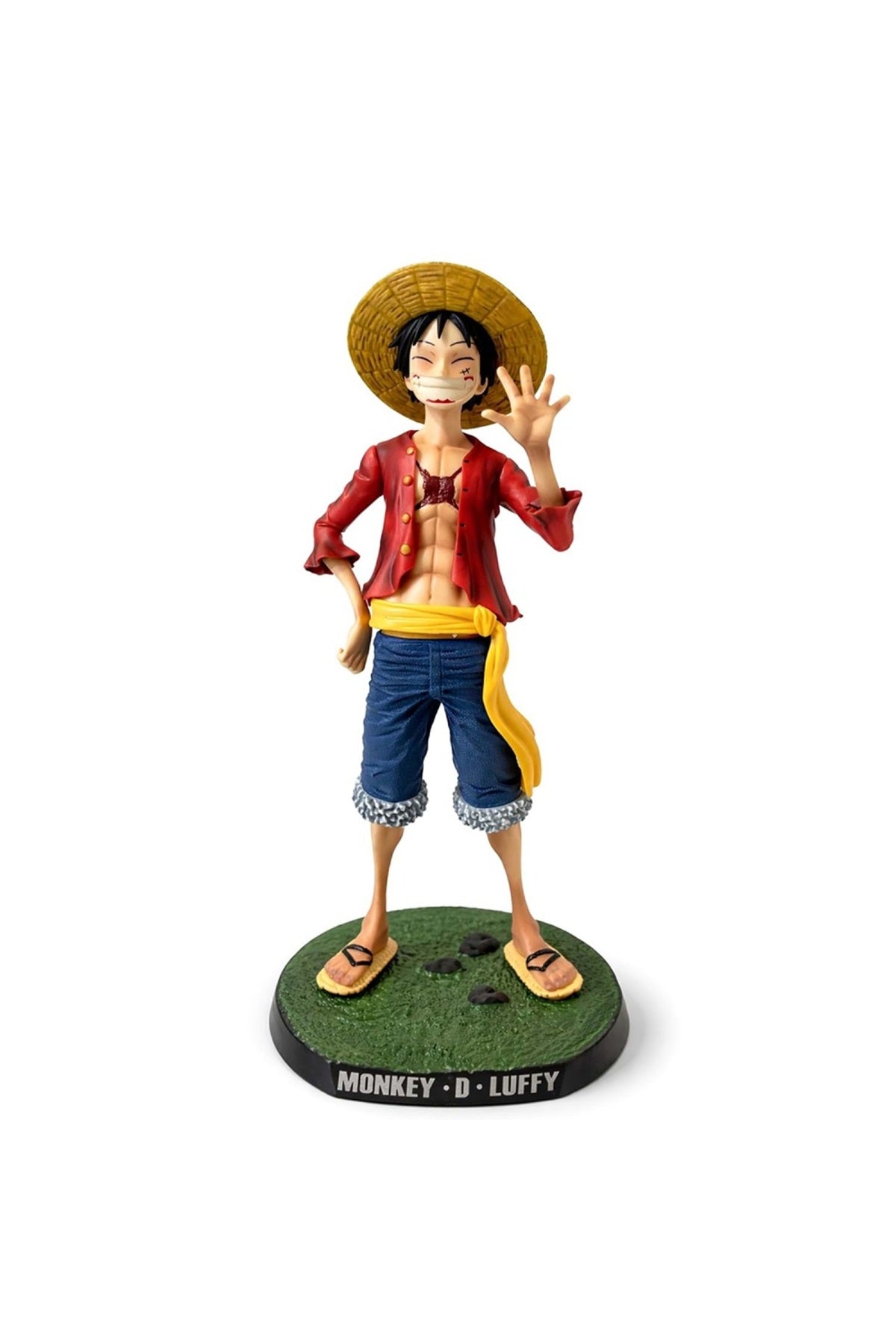 One Piece Monkey D. Luffy Dev Boy Koleksiyon Figürü – Hasır Şapka Kaptanı | 42 cm Anime Dekor Figür