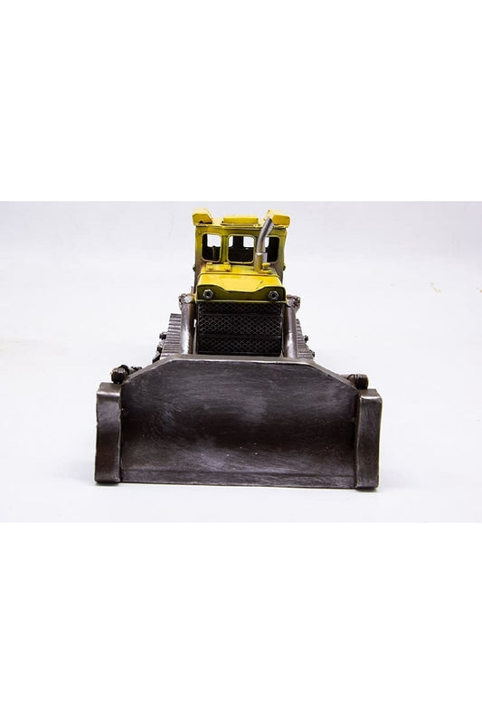 Dekoratif Metal Buldozer Süsler Ev Oturma Odas TV kabine Masaüstü Ofis Dekorasyon