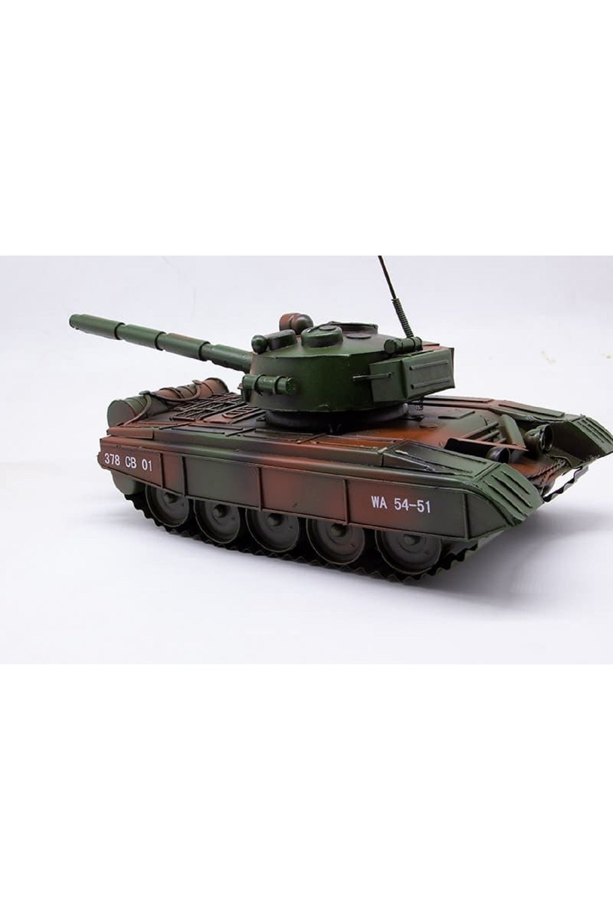 Dekoratif Metal Tank Araba Süsler Ev Oturma Odas TV kabine Masaüstü Ofis Dekorasyon