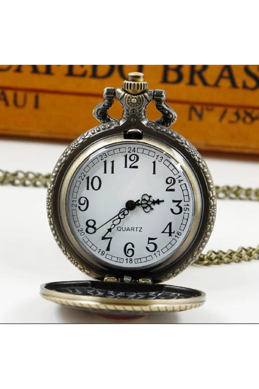 Marvel İron Man Quartz Steampunk Vintage Köstekli Saat