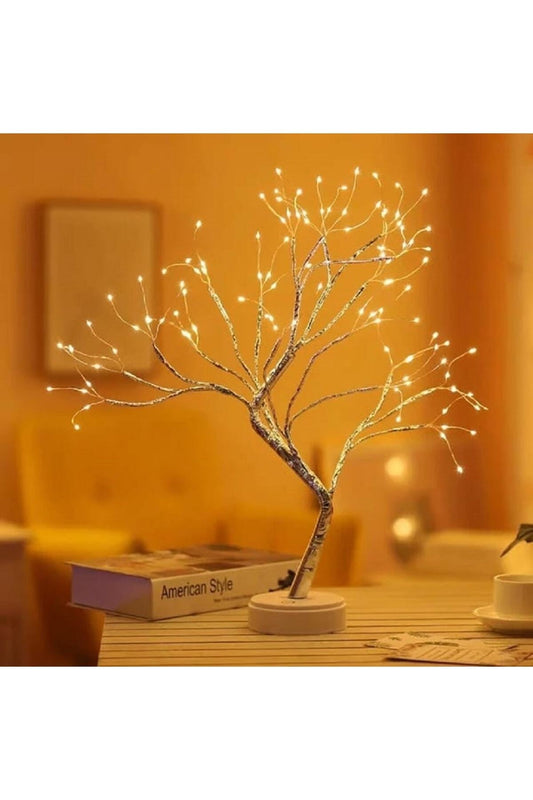 Peri Işık Ruhu Bonsai Ağacı Mini Toplu Gece Lambası