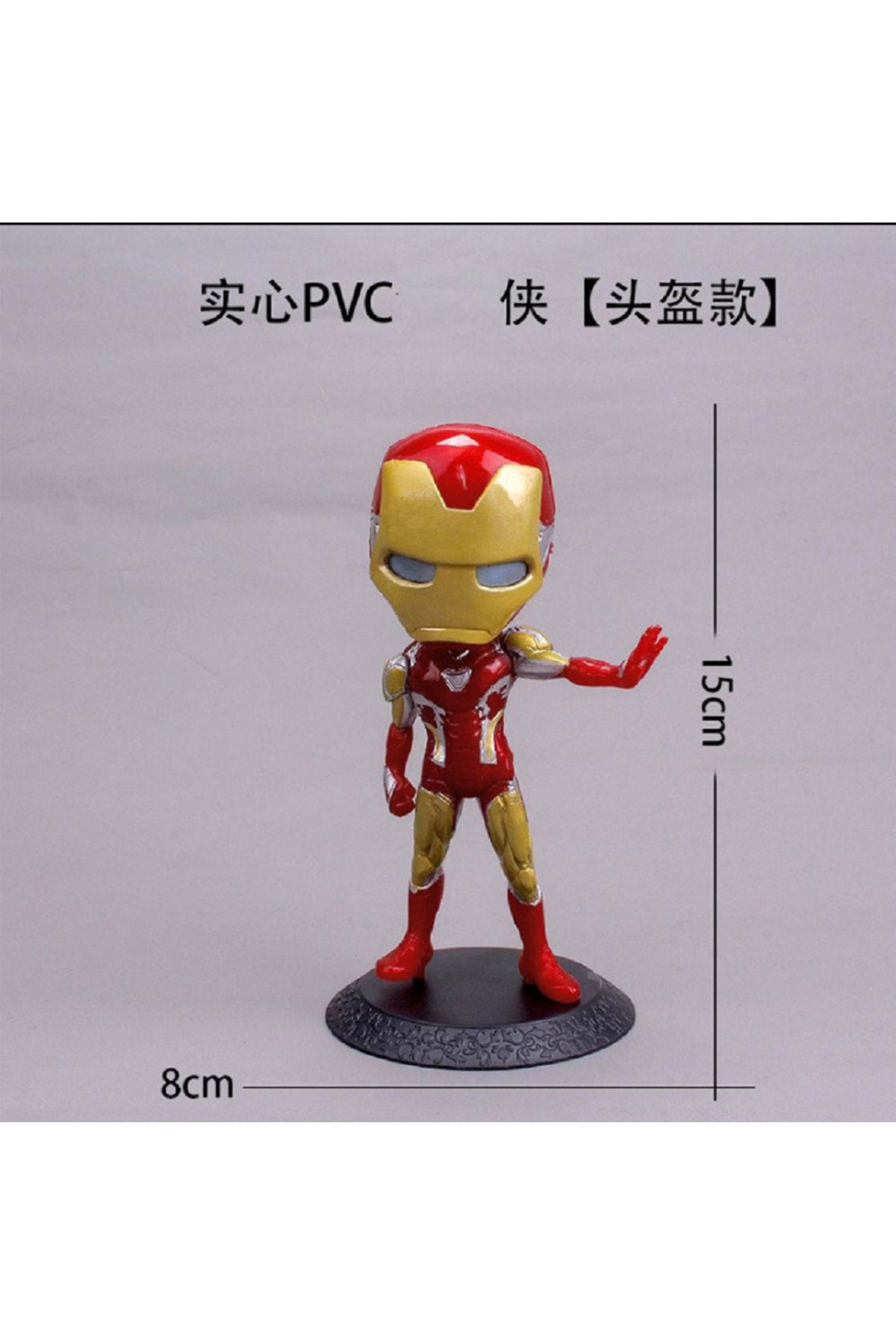 Stilleri Disney 16cm Avengers Q Posket Demir Adam Pvc Aksiyon Figürü Koleksiyon Modeli Oyuncak
