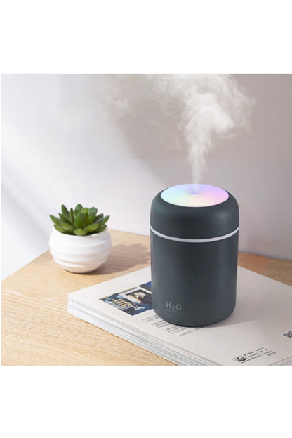 360ml Uçucu Yağ Difüzör Alev Hava Nemlendirici Ultrasonik Serin Mist Maker Sisleyici Aromaterapi
