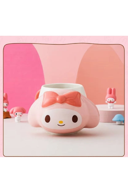 450Ml Sanrio Melody Sevimli Seramik Karikatür Yaratıcı Meşrubat Bardağı