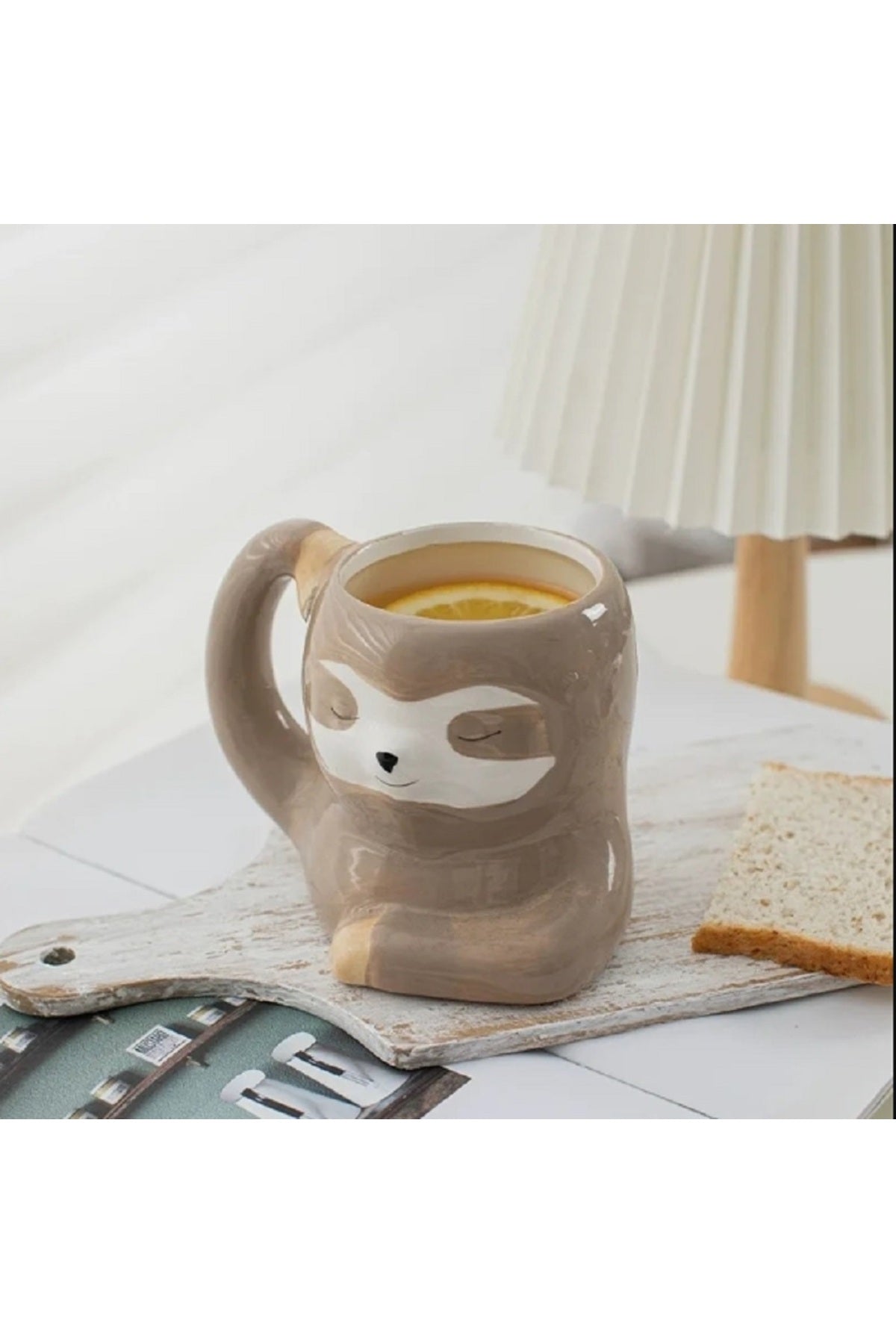 390ml Sevimli Karikatür Koala Seramik Isıya Dayanıklı Kupa Bardak