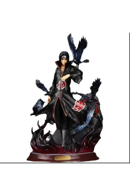 29cm Anime Figürü Uchiha Itachi Action Figure Oyuncak Shippuden Uchiha Itachi Ve Karga Koleksiyon