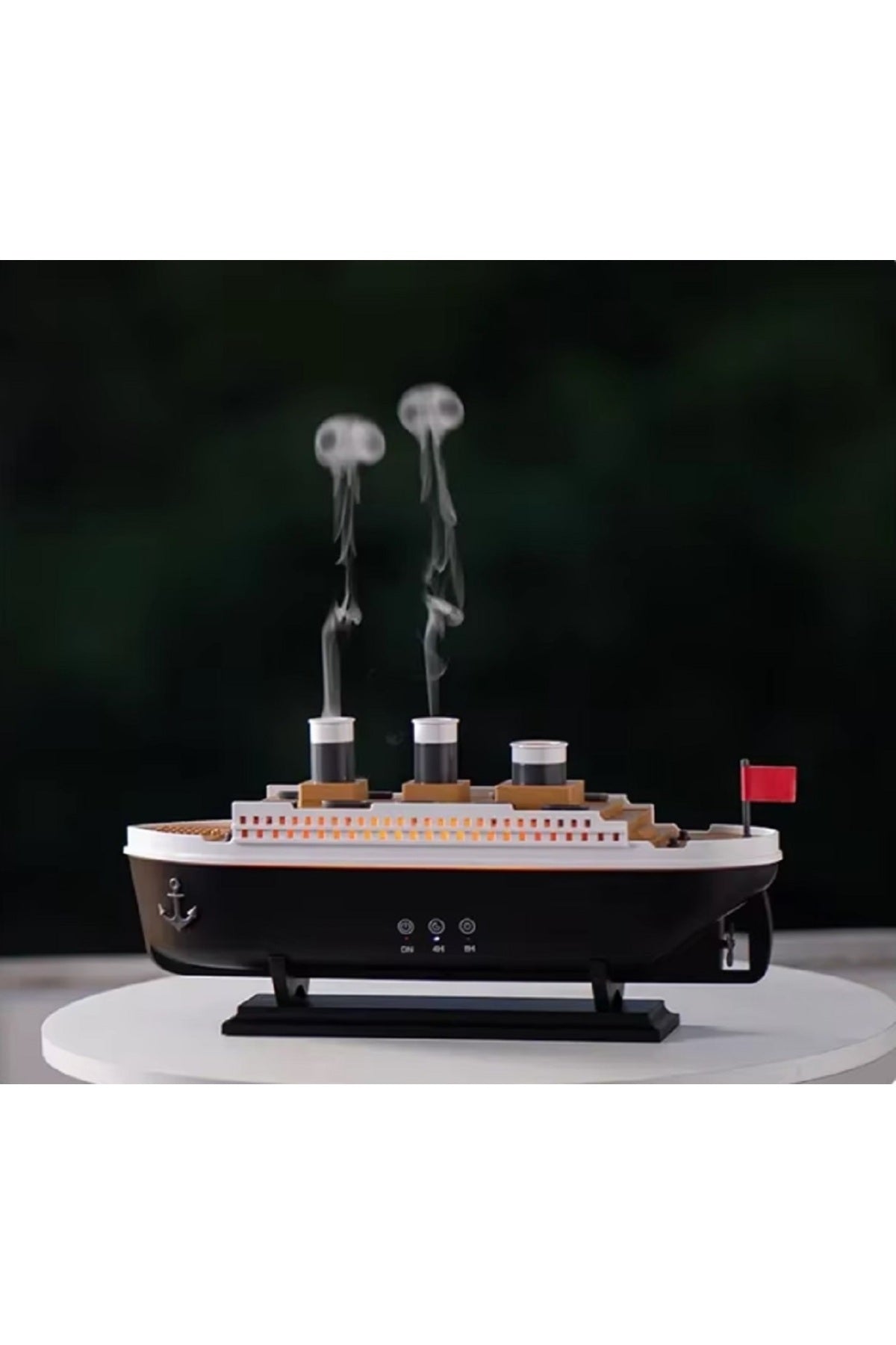 250 ml Titanic Gemi Modeli Hava Nemlendirici Aromaterapi Ev Uçucu Yağ Difüzörü