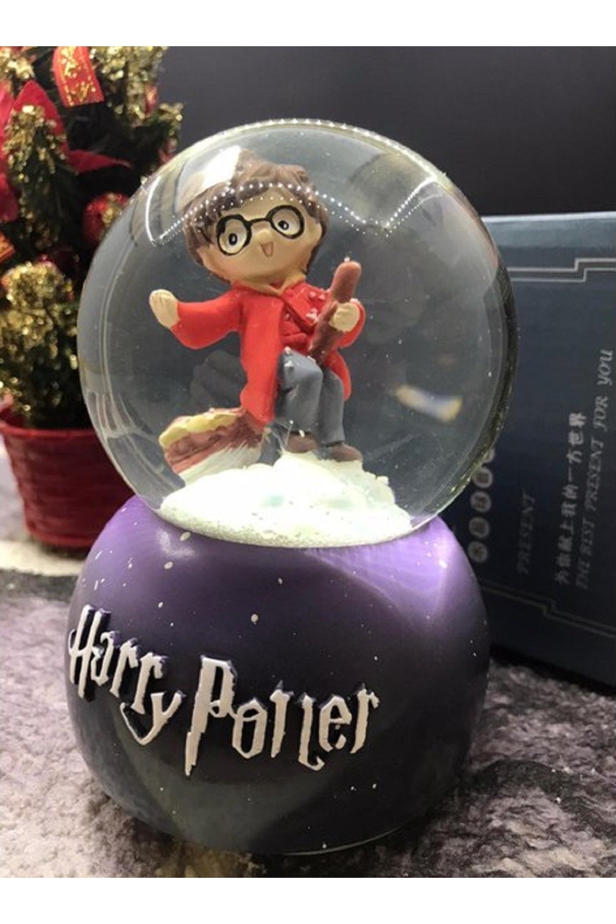 Harry Potter Kar Küresi Otomatik Müzikli Işıklı