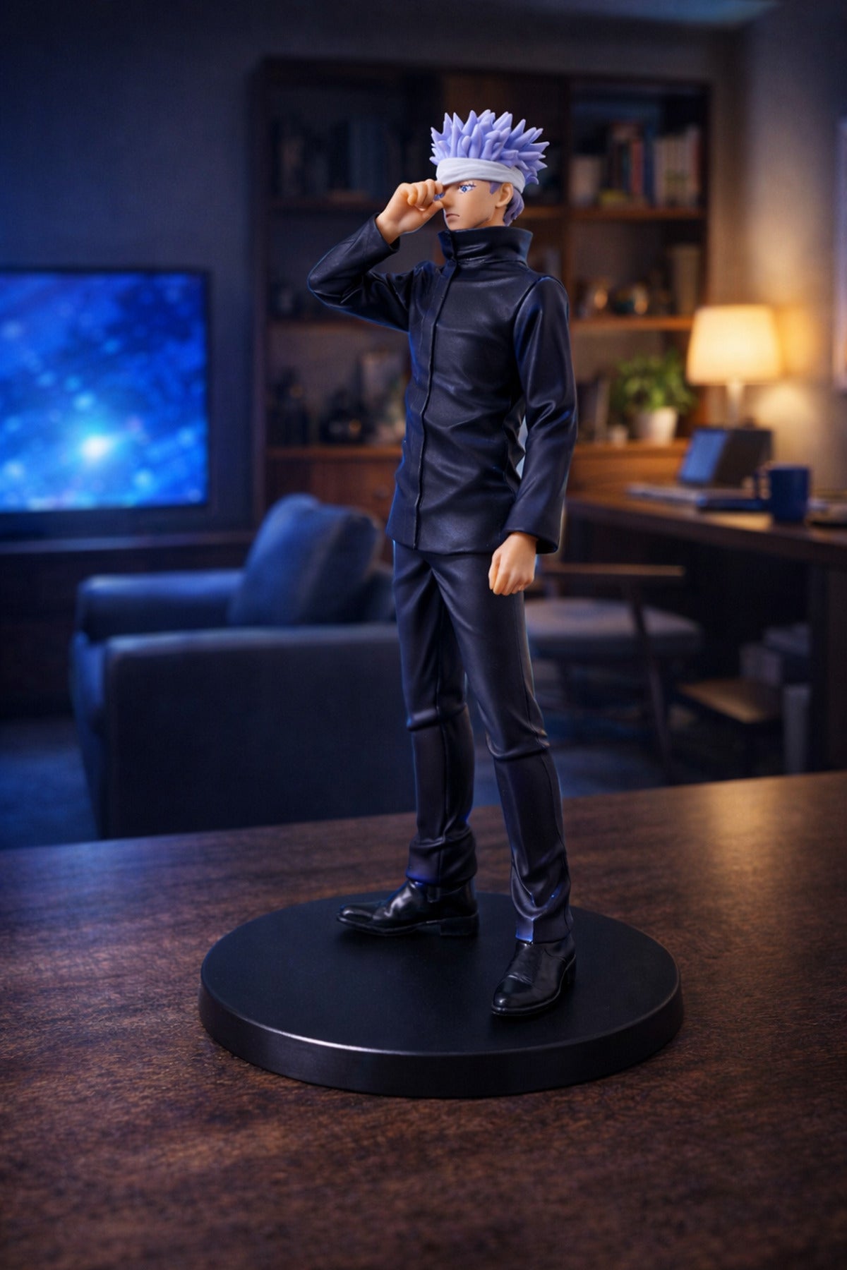 Jujutsu Kaisen Satoru Gojo Koleksiyon Figürü – Limitless Gücü | 18 cm Anime Dekor Figür