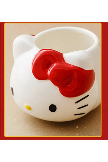 400ml Seramik Hello Kitty Kupa Bardak/hello Kitty Anahtarlık Hediye