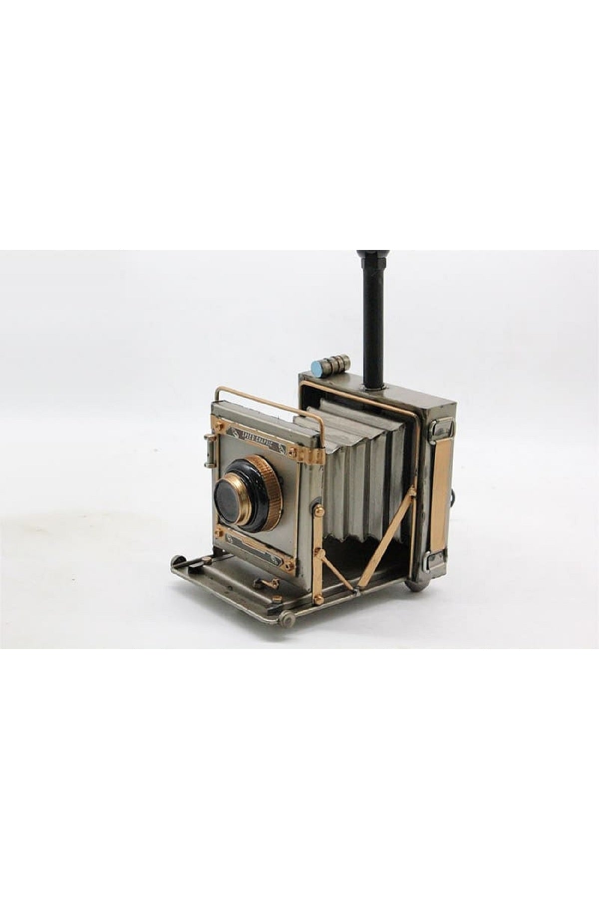 Dekoratif Abajur Metal Fotoğraf Makinesi Süsler Ev Oturma Odas TV kabine Masaüstü Ofis Dekorasyon