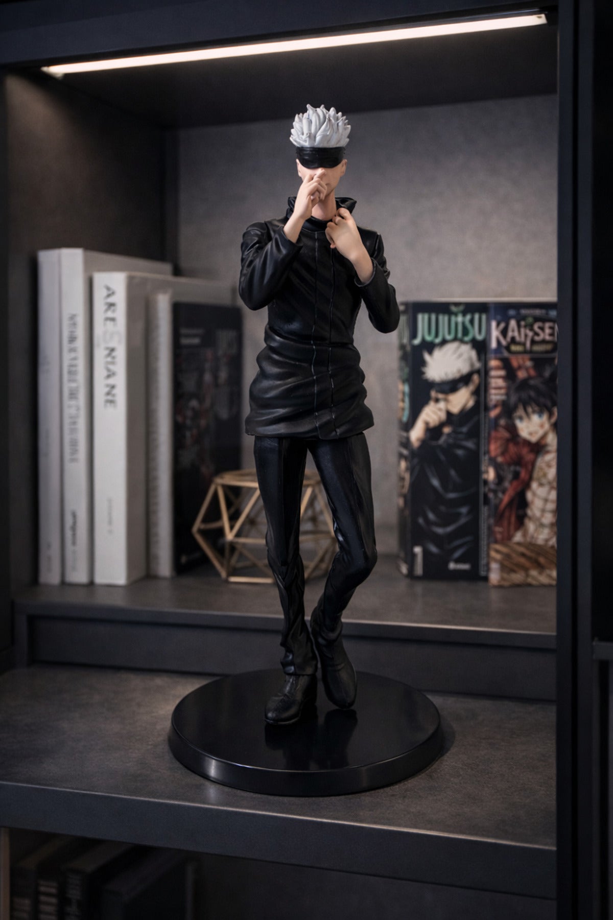 Jujutsu Kaisen Satoru Gojo Koleksiyon Figürü – Modern Anime Dekor Figür | 19 cm