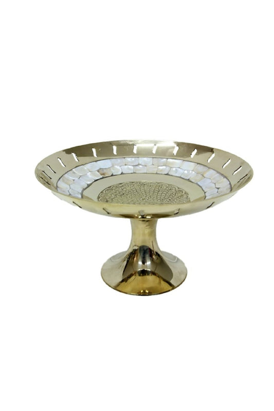 Şekerlik Sedefli Pirinç 8" Süsler Ev Oturma Odası TV kabine Masaüstü Ofis Dekorasyon