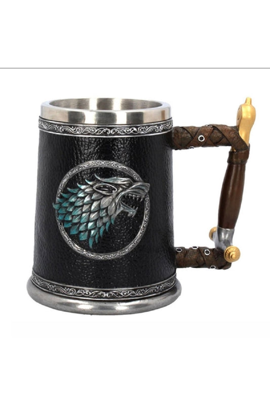 400ml Paslanmaz Çelik Game Of Thrones Kabartmalı Kupa Bardak