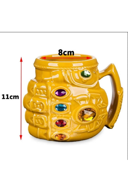 500ml Seramik Thanos Sevimli Aksiyon Karakteri Drinkware Kupa & Meşrubat Bardağı
