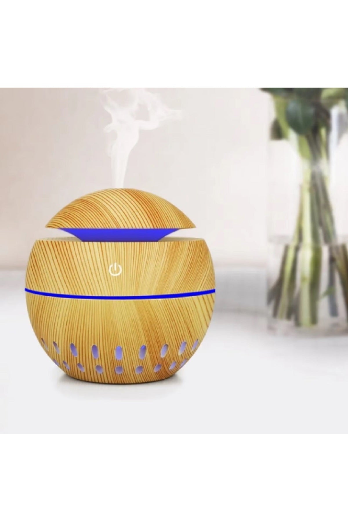 Yaratıcı Usb Hava Nemlendirici Ultrasonik 130 ml Araba Halı Ahşap Desen Esansiyel Yağı Oda Spreyi