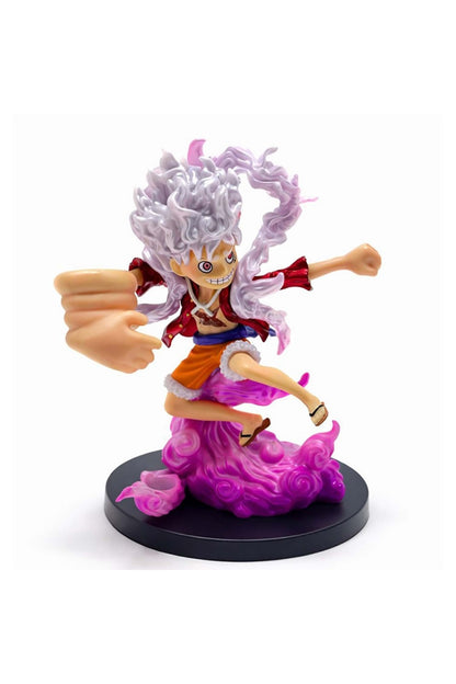 One Piece Luffy Gear 5 Figürü – 15 cm Dekoratif Anime Koleksiyon Biblosu