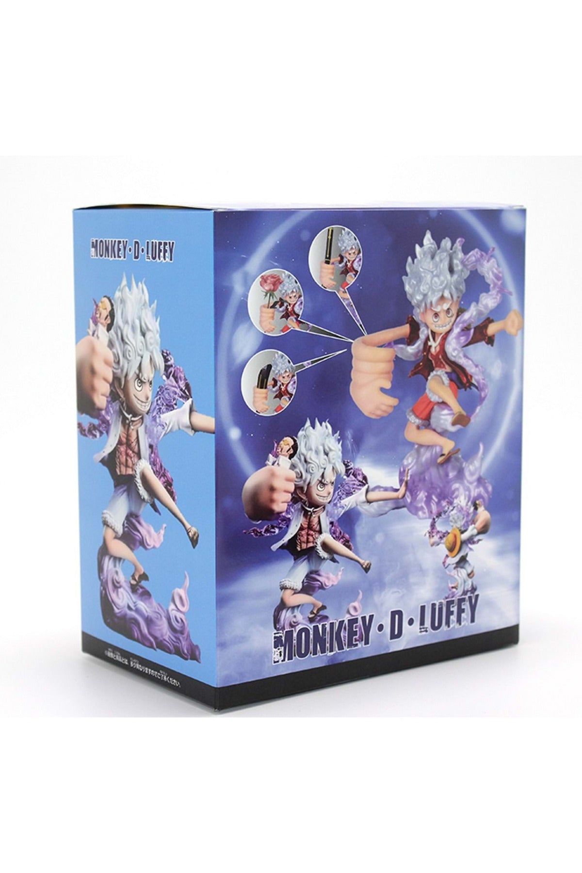 One Piece Luffy Gear 5 Figürü – 15 cm Dekoratif Anime Koleksiyon Biblosu