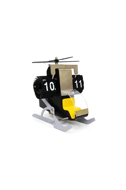 Saat Flip Helicopter Süsler Ev Oturma Odası TV kabine Masaüstü Ofis Dekorasyon