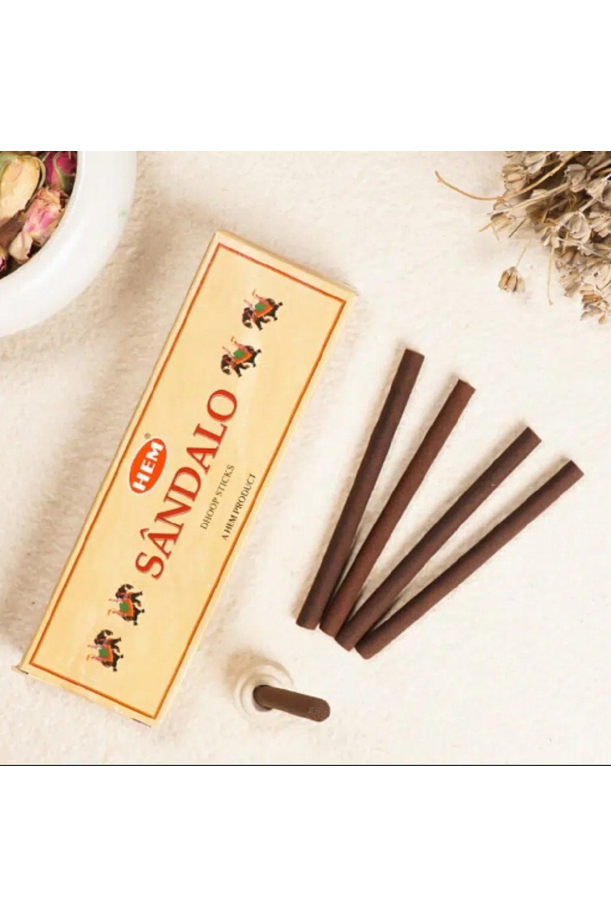 Hem Sandal Aromalı Dhoop Tütsü 12'li Paket