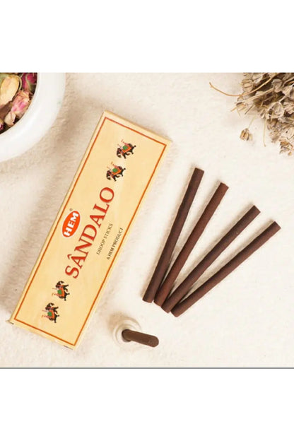 Hem Sandal Aromalı Dhoop Tütsü 12'li Paket