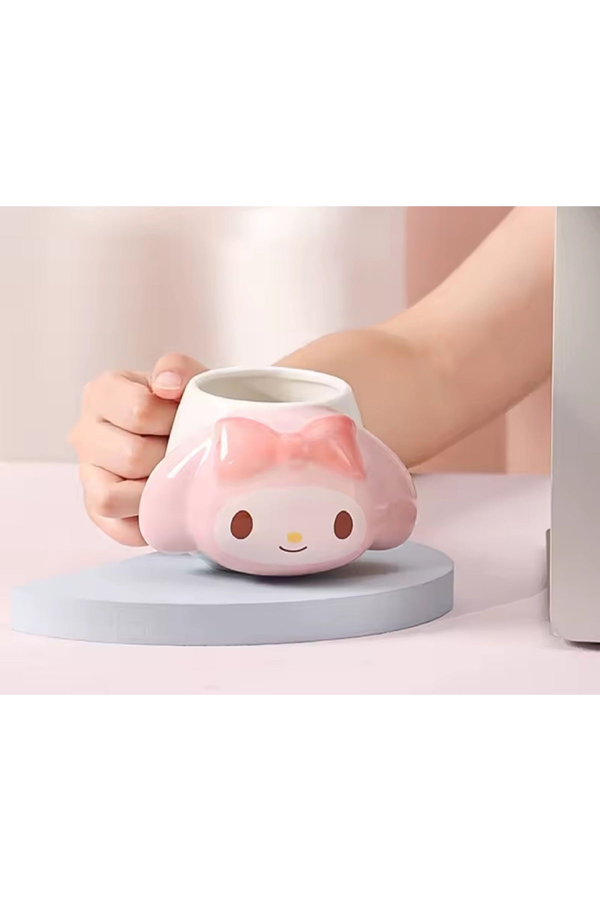 450Ml Sanrio Melody Sevimli Seramik Karikatür Yaratıcı Meşrubat Bardağı