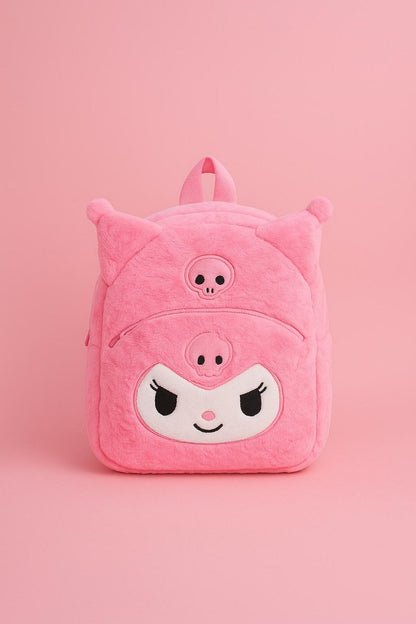 Sevimli Karikatür Kuromi Sanrio Kawai Peluş Sırt Çantası