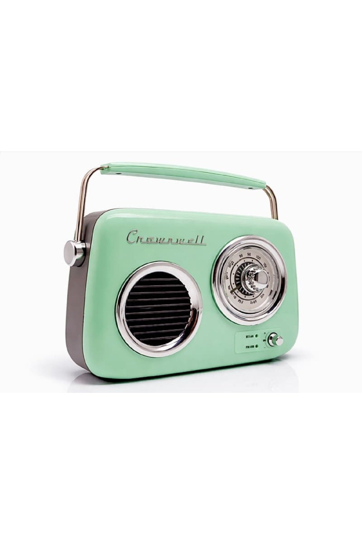 Retro Bluetooth Hoparlör Nostaljik Radyo Tasarımlı Taşınabilir USB FM Destekli Vintage Speaker