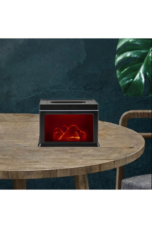 Şömine Modeli Işıklı Difüzör