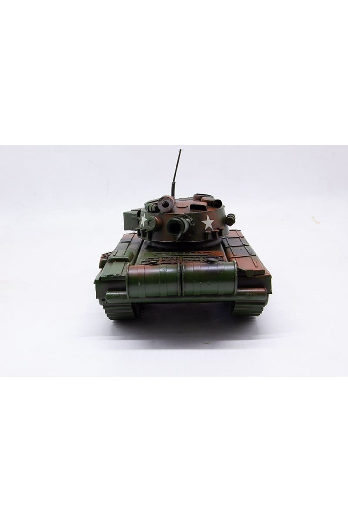 Dekoratif Metal Tank Araba Süsler Ev Oturma Odas TV kabine Masaüstü Ofis Dekorasyon