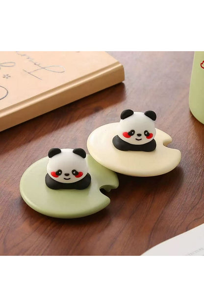 500ml Sevimli Karikatür Panda Yüksek Sıcaklığa Dayanıklı Seramik Kupa