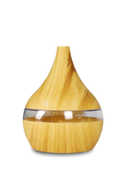 300ml Aroma Hava Nemlendirici Aromaterapi Ahşap Difüzör