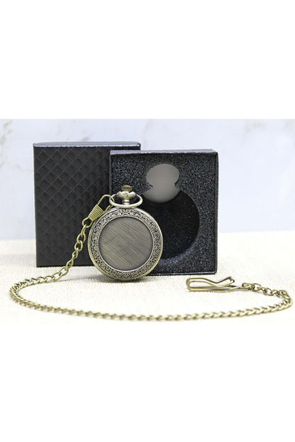 Steampunk Vintage Antik Köstekli Cep Saati