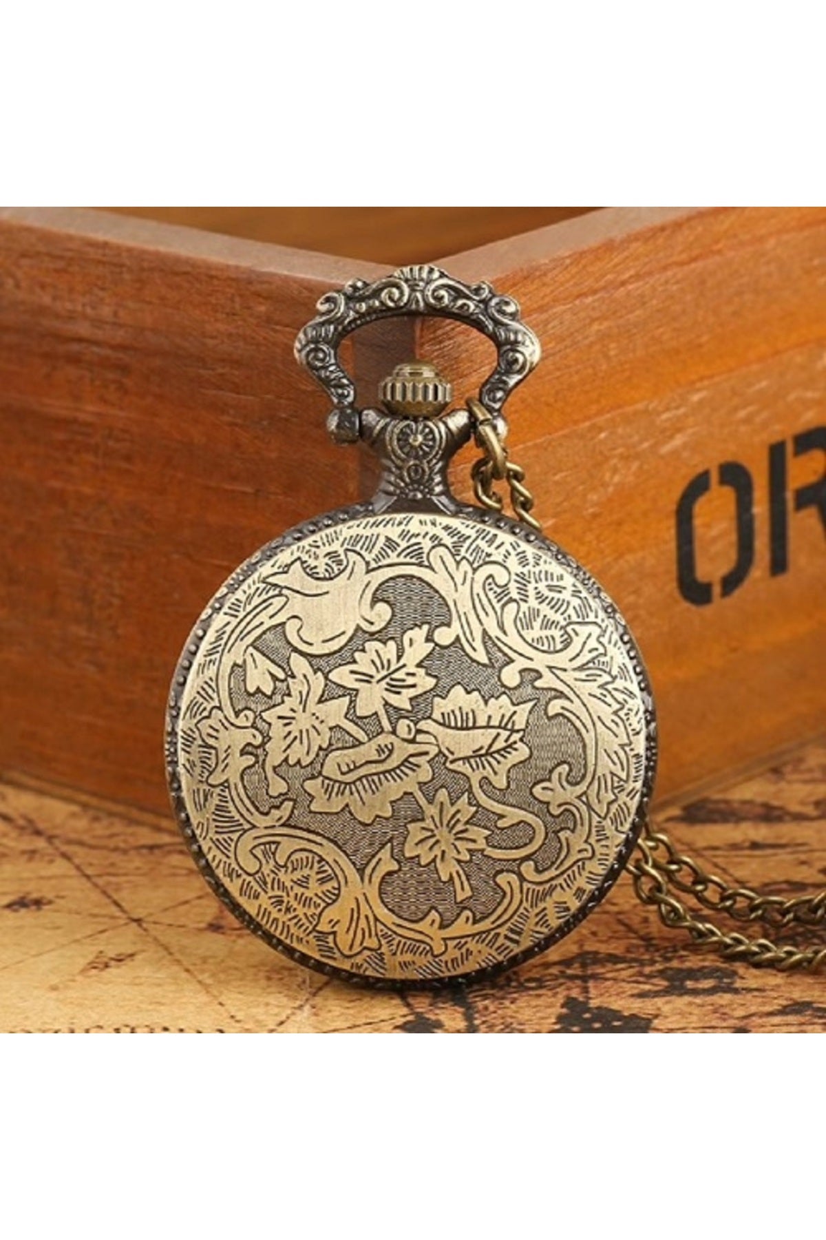 Marvel Örümcek Adam Steampunk Vintage Köstekli Cep Saati