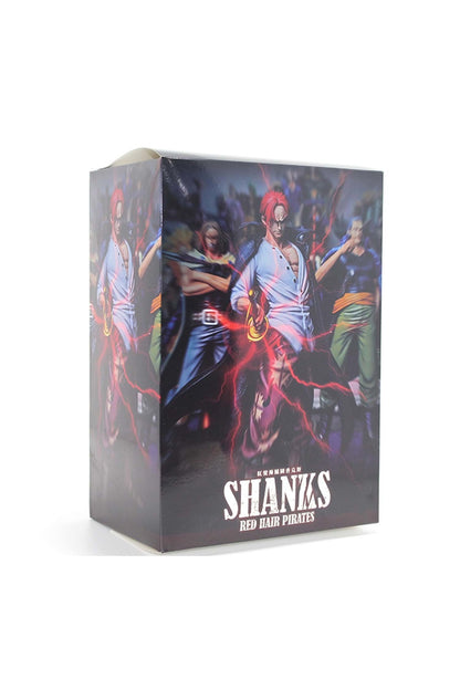One Piece Shanks Figürü – 25 cm Dekoratif Koleksiyon Biblosu