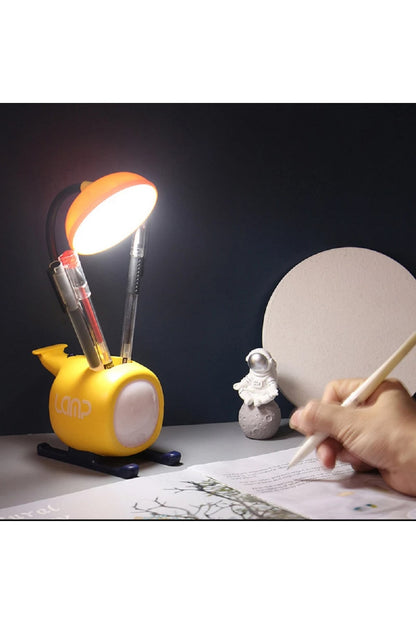 Led Masa Lambası Karikatür Usb Uçak Göz Koruması Için Çalışma Masa Işığı