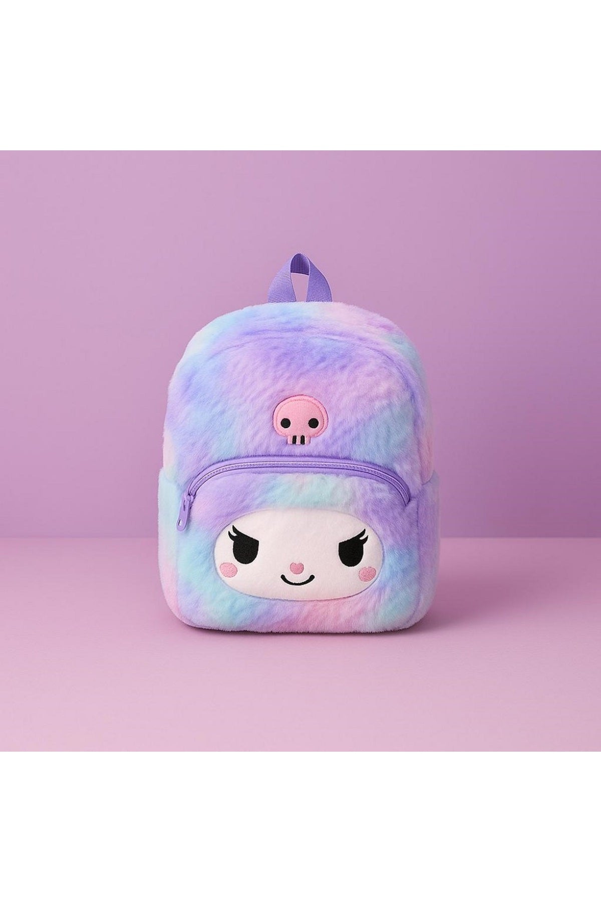 Sevimli Karikatür Kuromi Sanrio Kawai Peluş Sırt Çantası