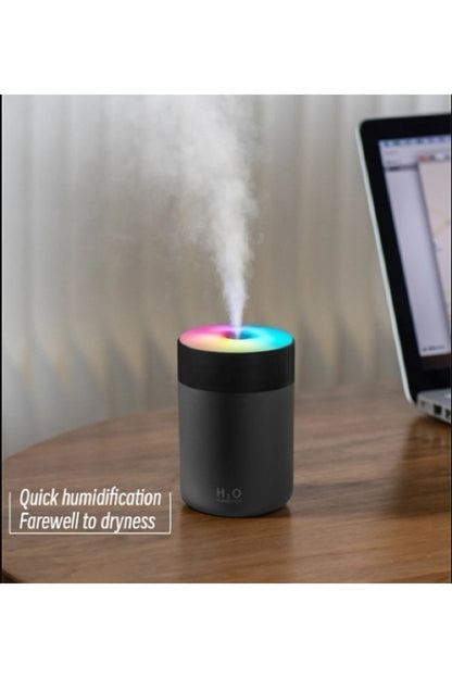 300ml Mini Hava Nemlendirici Taşınabilir USB Aroma Esential Yağ Difüzörü Serin Sis Makinesi