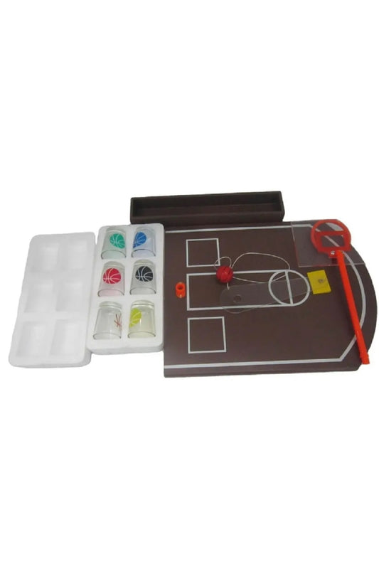 Yaratıcı Masaüstü Basketbol İçme Oyunları Basketbol Sahası Bar Oyuncak Masa Oyunları İçecek Oyunu