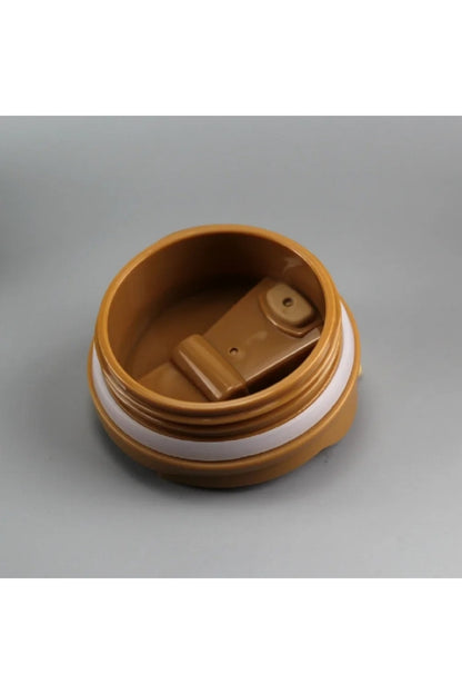 450ml Silikon Kol 304 Paslanmaz Çelik Termos Taşınabilir Coffe Cup