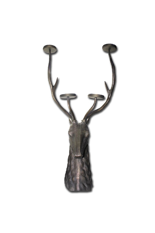Özel Yıldönümü 4'lü Geyik Tasarımlı Şamdan 112cm