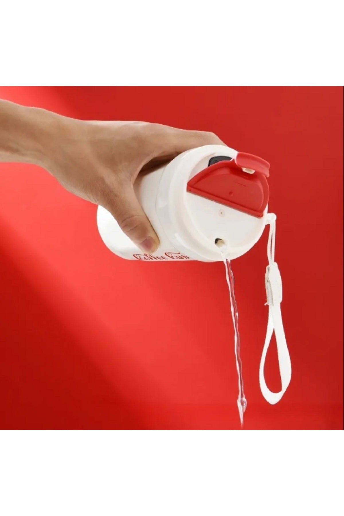390ml Akıllı Sıcaklık Göstergeli Paslanmaz Çelik Taşınabilir Kamp Termos & Matara