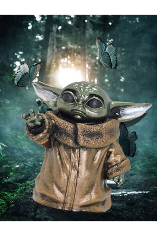Star Wars Baby Yoda Polyester Biblo 12Cm