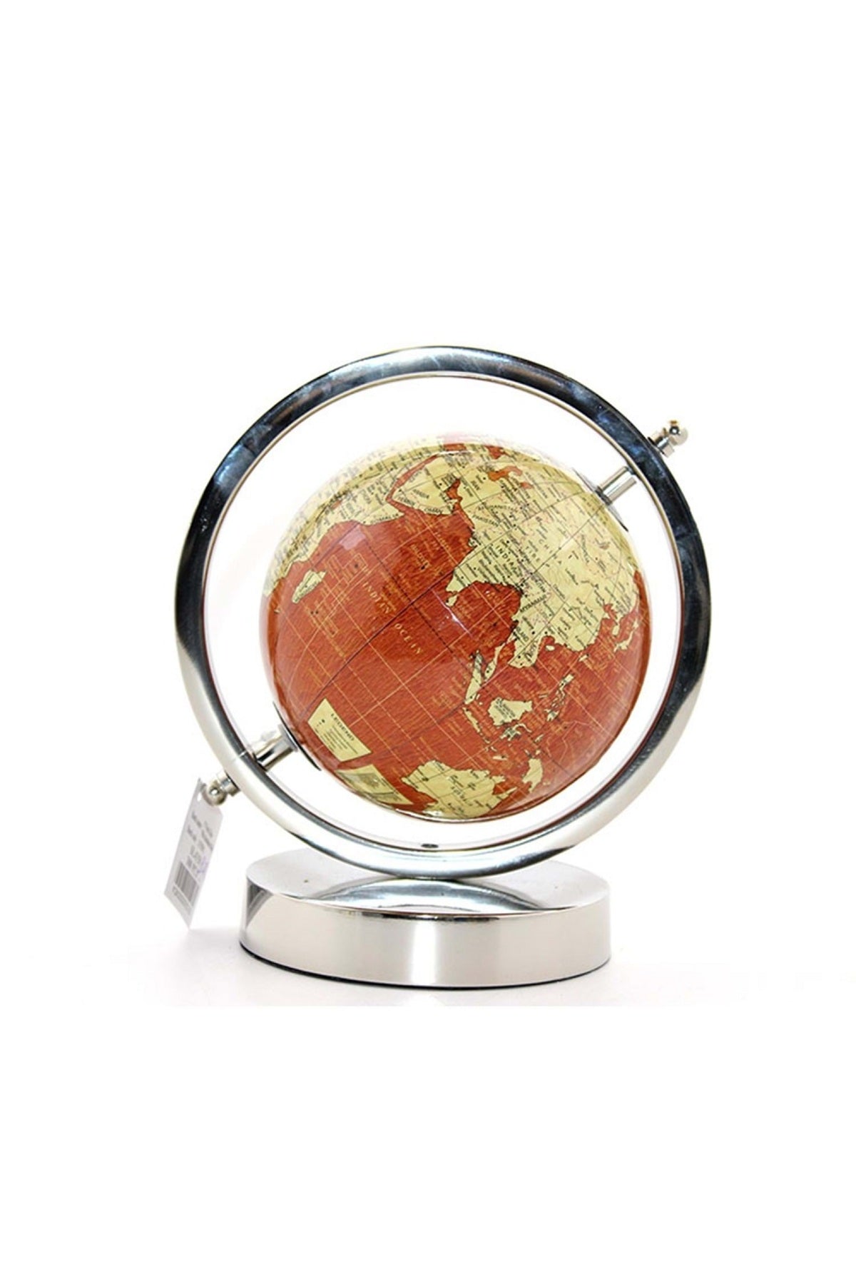 Özel Tasarım Yuvarlak Kaideli Metal Dünya Küre