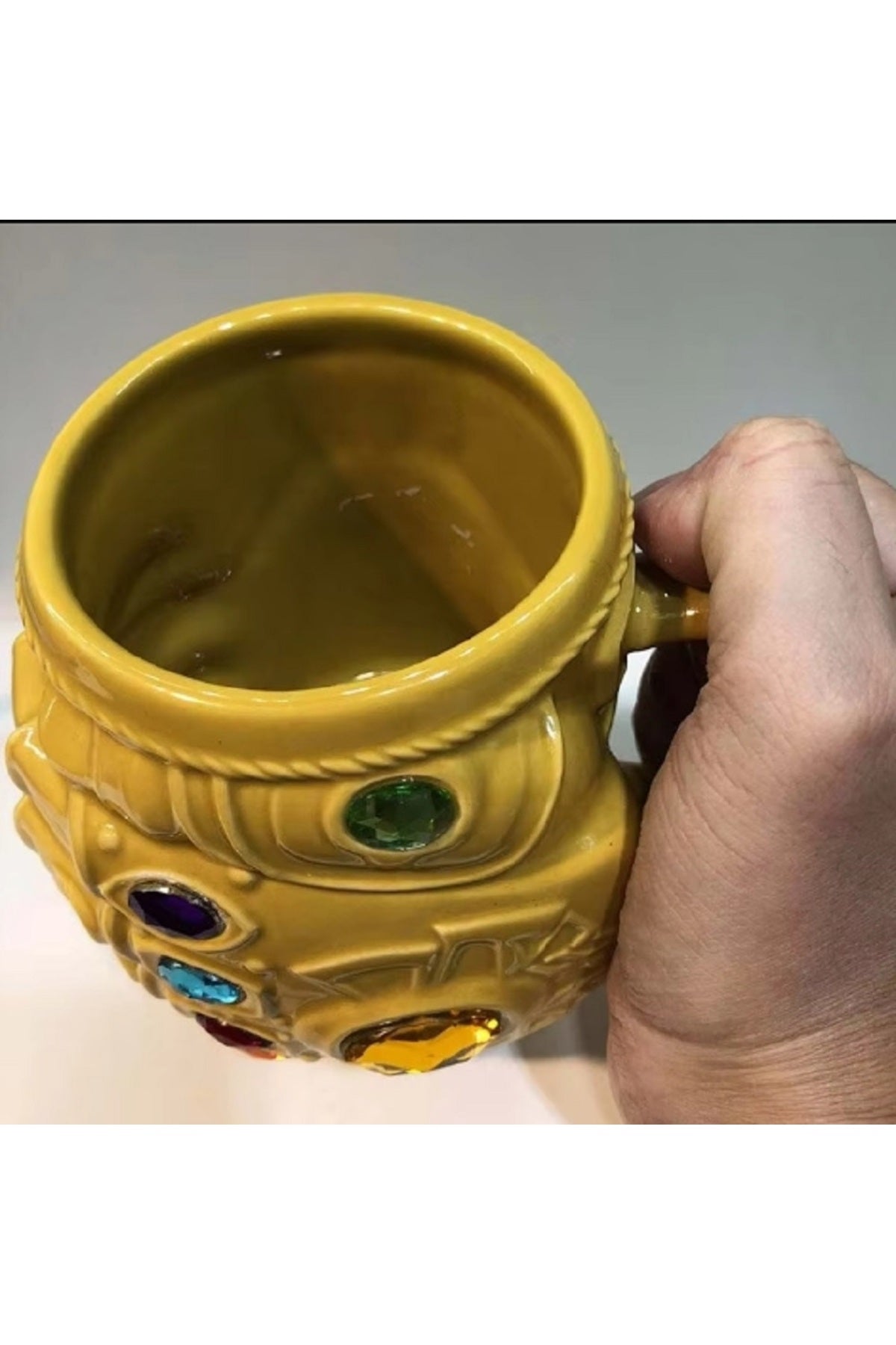 500ml Seramik Thanos Sevimli Aksiyon Karakteri Drinkware Kupa & Meşrubat Bardağı