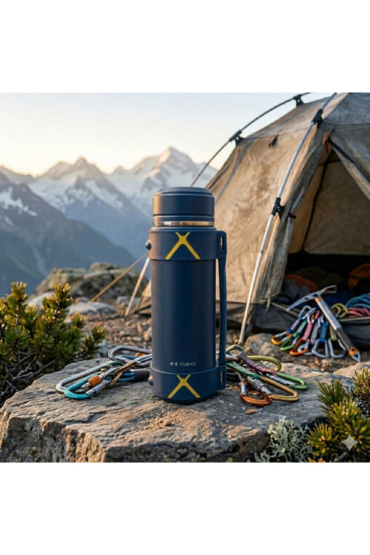 YUBAO 2000 ML Çift Katmanlı Vakumlu Paslanmaz Çelik Termos - Outdoor ve Kamp İçin Sızdırmaz Tasarım